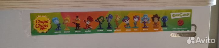 Игрушки из шоколадных яиц чупа чупс фиксики