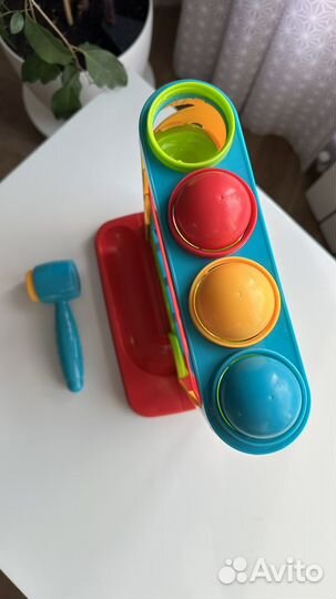 Развивающая игрушка стучалка сортер