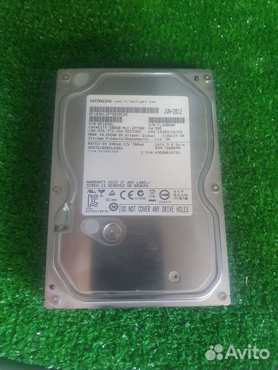 Жесткий диск 500Гб 3.5