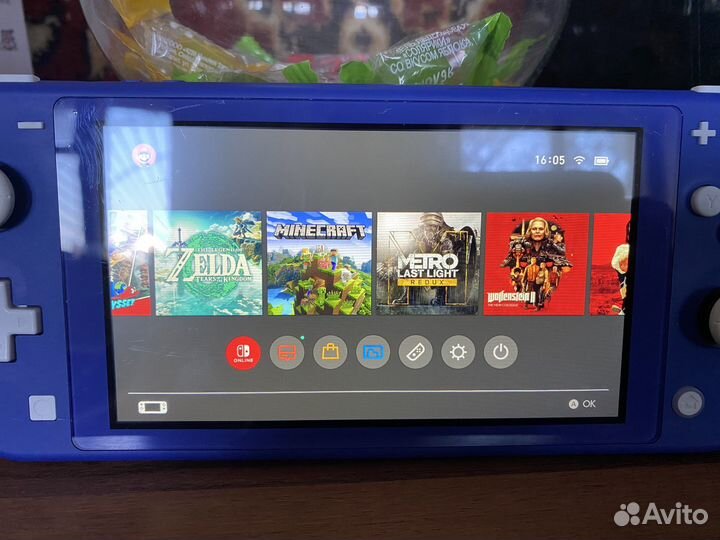 Прошитый Nintendo Swith Lite 128GB