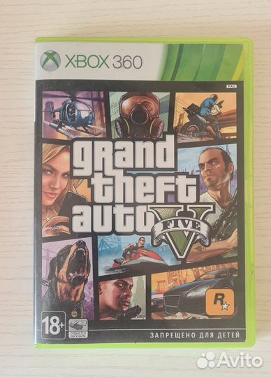 Игра для приставки Xbox 360 GTA 5