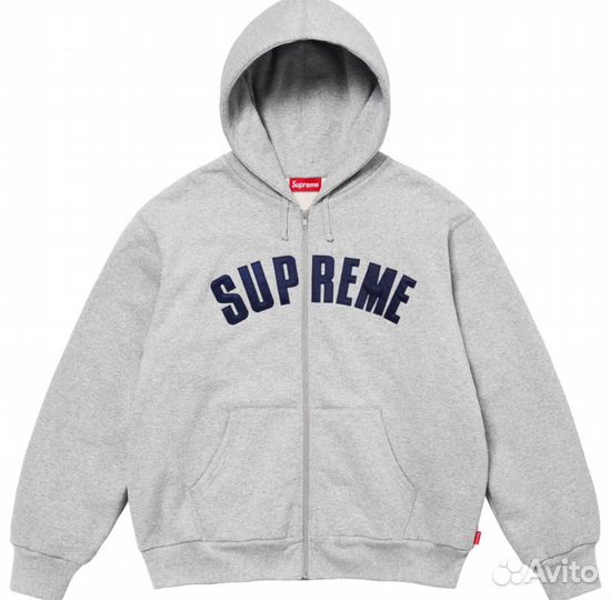 Зип худи supreme