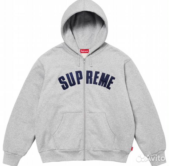 Зип худи supreme