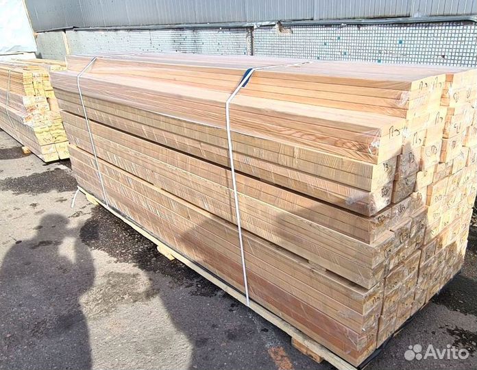 Щит мебельный лиственница срощенный 40х600х4000 мм