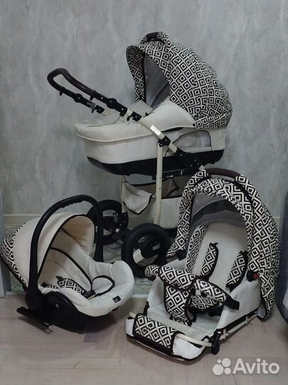 Коляска Зиппи lux 3в1