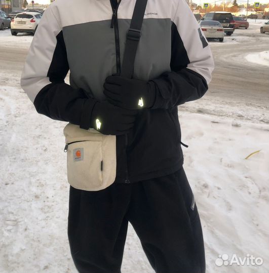 Перчатки nike, для зимнего сезона