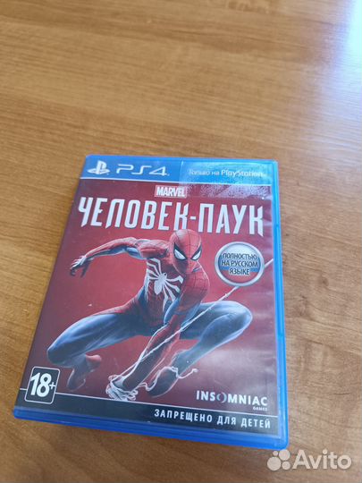 Игра на ps4 человек паук