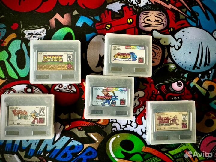 Картриджи neo geo pocket/color