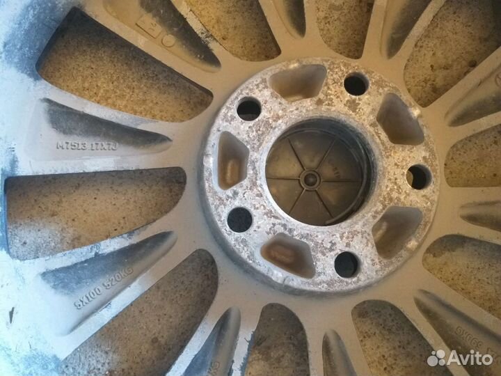 Литые диски r17 5x114 3 с резиной бу