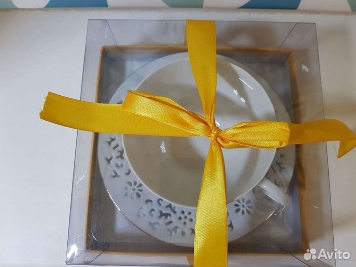 Чайный набор фарфор новый