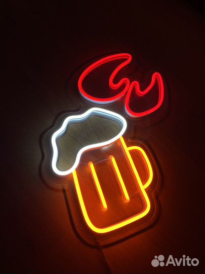 Неоновая вывеска на заказ