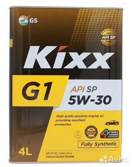 Масло моторное kixx 5w30 синтетика