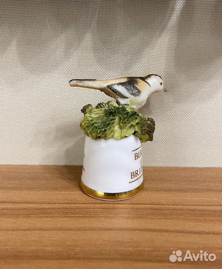 Наперсток коллекционный «Птицы Британии»