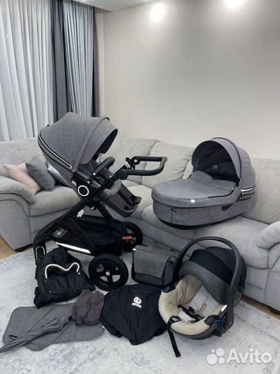 Коляска stokke trailz 3 в 1