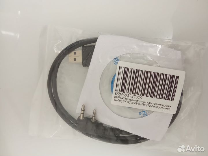 USB кабель Baofeng для прошивки рации