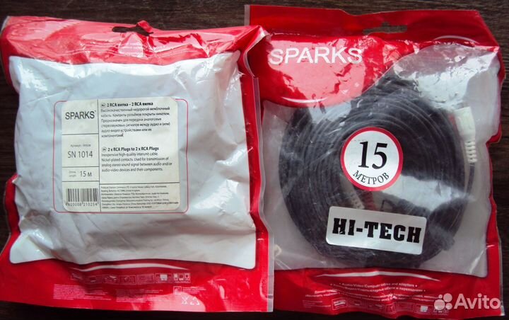 Кабеля аудио-видео