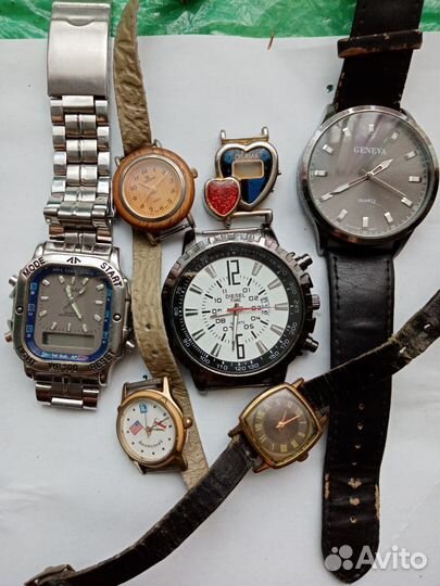 Мужские, женские часы кварцевые бу