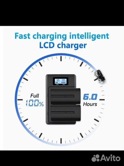 NP-F550 Аккумулятор для камеры NP + Зарядное