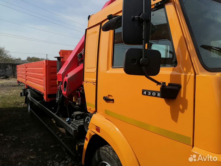 КАМАЗ 4308-3084-69(G5) с КМУ, 2024