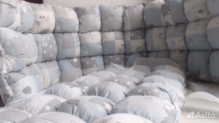 Бортики в детскую кроватку