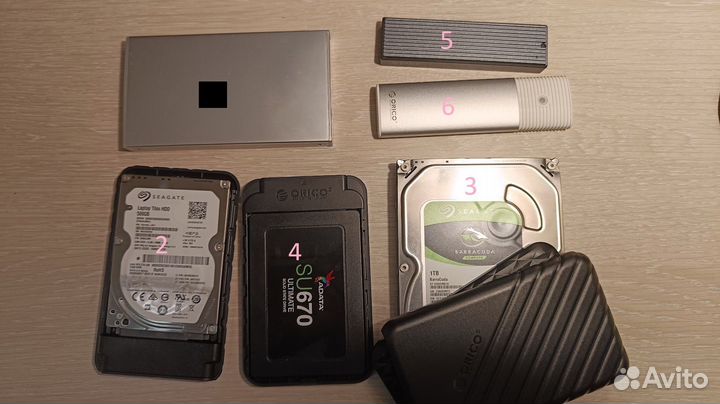 Жесткие диски и SSD