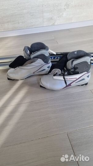Лыжные ботинки salomon sns женские