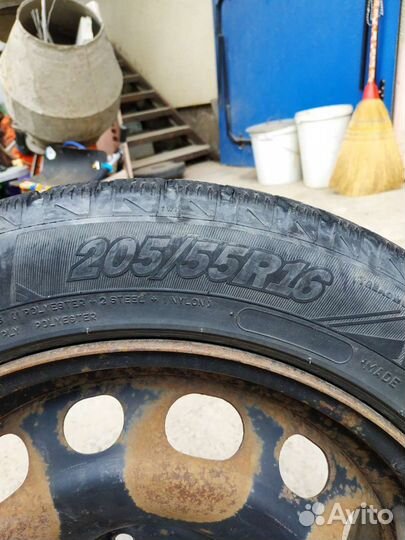 Колеса (Пежо 308) 205 55 16 зимние липучка