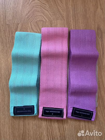 Тканевые фитнес резинки
