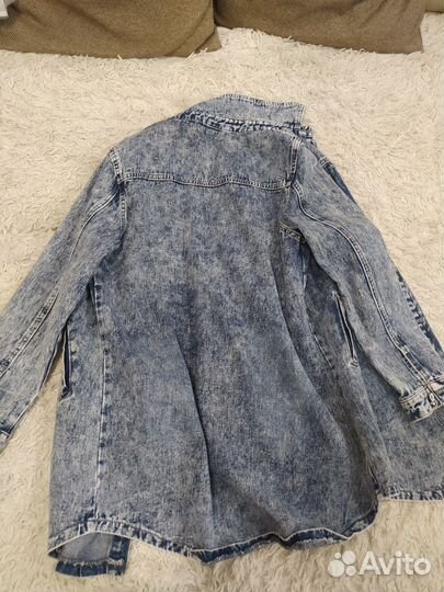 Джинсовка длинная