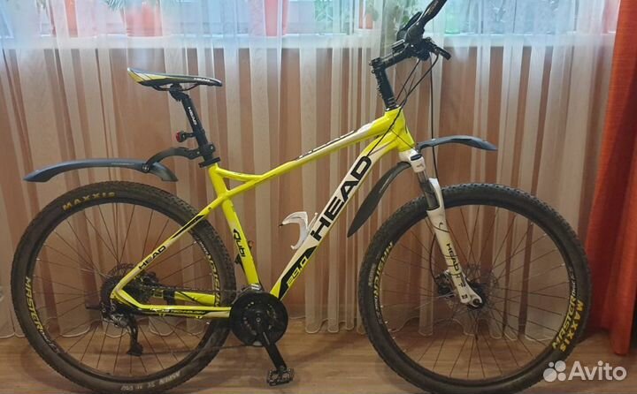 Велосипед head X rubi I yellow 29