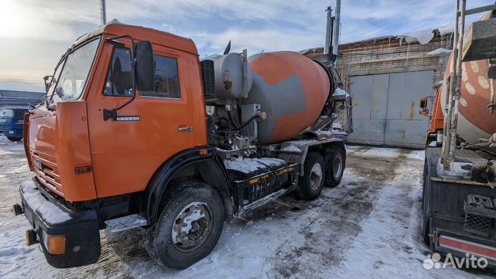 Автобетоносмеситель КАМАЗ 53229, 2007