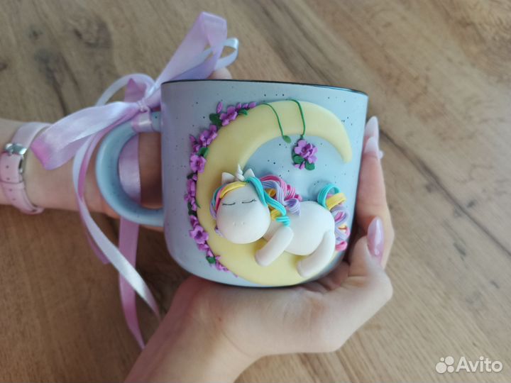 Чашка с декором
