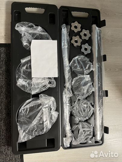 Набор гантелей с грифом для шанги 30кг