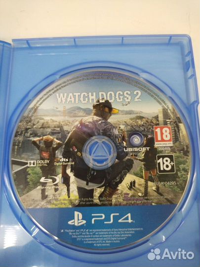 Диск для PS4 Watch Dogs 2