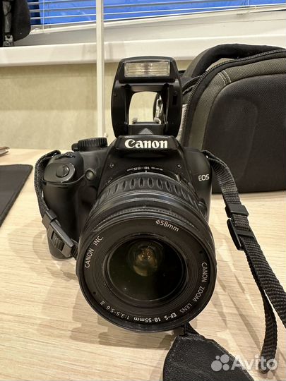 Зеркальный фотоаппарат canon eos 1000d