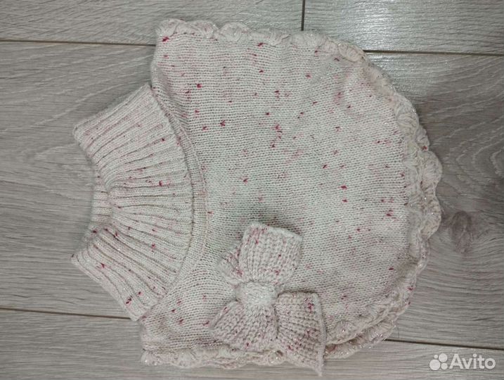 Шапка с манишкой