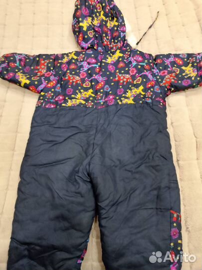 Зимний комбинезон 80 86 для мальчика