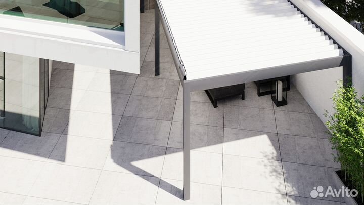 Летняя веранда, алюминевая пергола, терраса