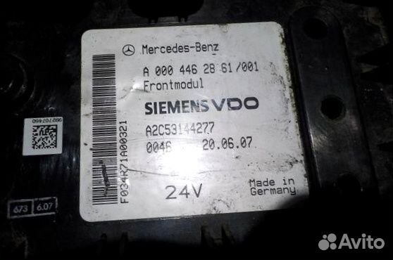 Блок управления Frontmodul Mercedes-Benz Actros