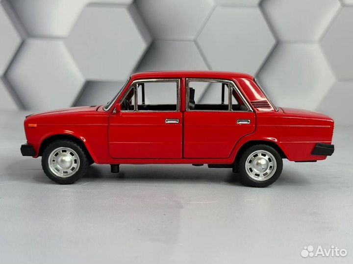 Модель машины ваз 2107 красная