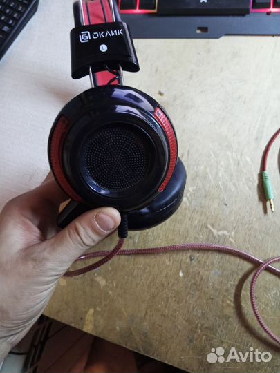 Игровые наушники с микрофоном