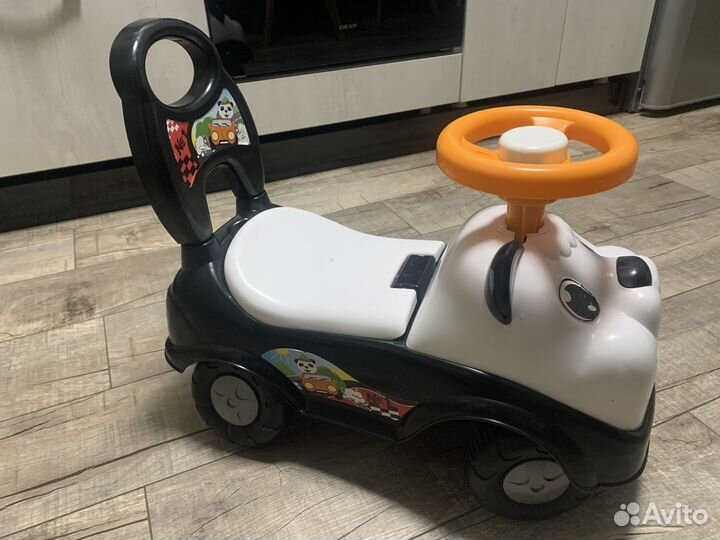 Машинка каталка Панда
