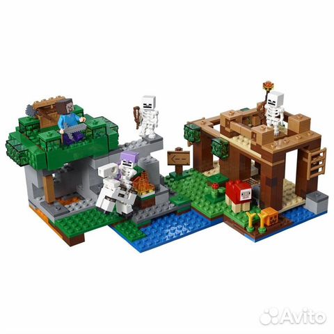 Лего Майнкрафт Нападение армии скелетов