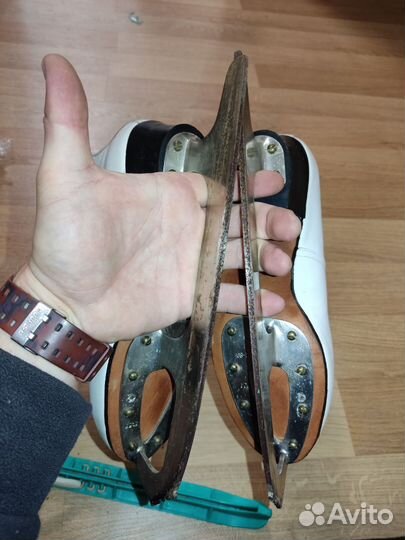 Коньки фигурные женские детские размер 34 35