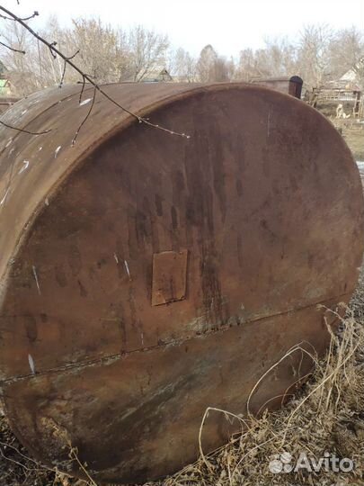 Бочка металическая бу 3куба