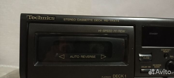 Кассетная дека technics rs-tr474