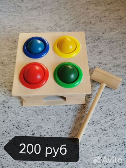 Игрушки Монтессори