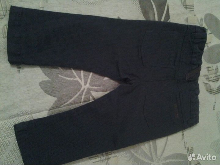 Джинсы новые разм.86,92