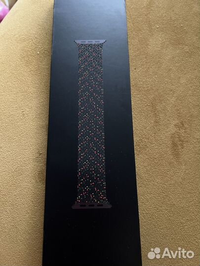 Ремешок apple watch Black Unity Braided Solo Loop