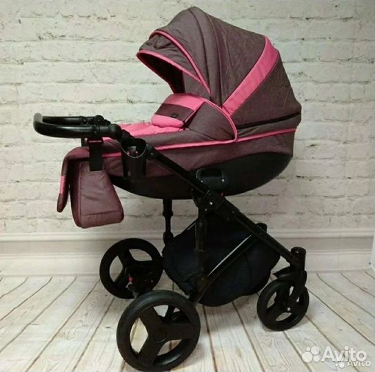 Коляска 3 в 1 Rudis solo